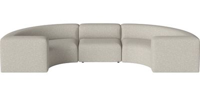Angle Curved 3 Modules - semicircular