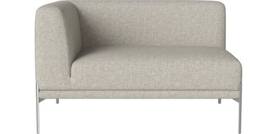 Caisa back module w. armrest - left
