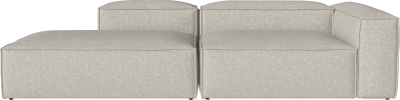 Cosima 2 Modules depth 120 cm w. big corner - right - and open-end - left