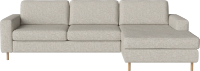 Scandinavia Sofa 3 seater w. chaise longue - right