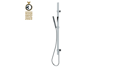 Flat brass slide rail 110 cm.