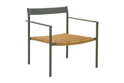 DK loungefåtölj Nordic Green/Natur