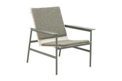 Soro loungefåtölj Nordic Green/Teddy Verde