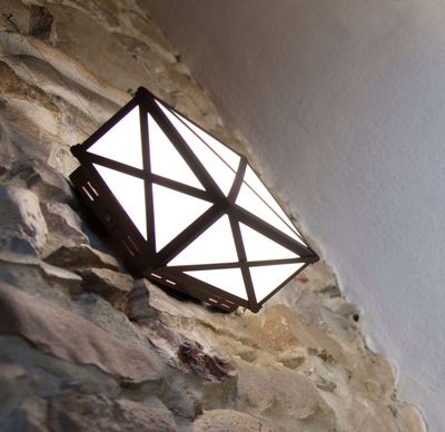 Lanterna Led da parete per interni esterni | Lanternina di Brillamenti