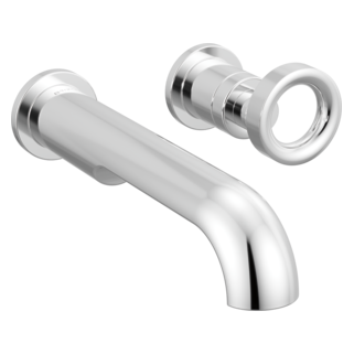 Single-Handle Wall Mount Lavatory Faucet - Less Handle