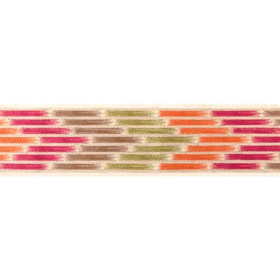 Cascade Border - Berry/Leaf