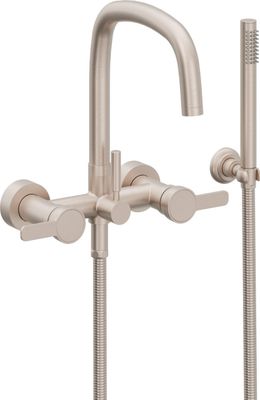 Contemporary Wall Mount Tub Filler - 0806-XX.FR