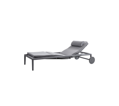 Conic sunbed w/gasspring