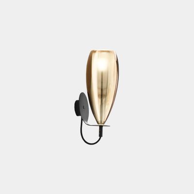 FLUTE - Blown glass wall lamp
