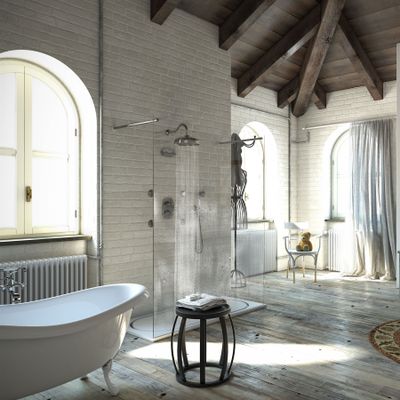 COLONIAL H90 DOCCIA ANTICA - Shower panels