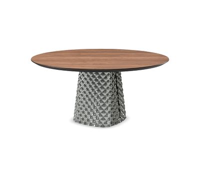 atrium wood round