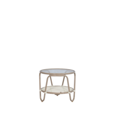 Puerto Rico Side Table With Shelf