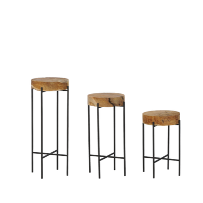 Chio Round Corner Table Set