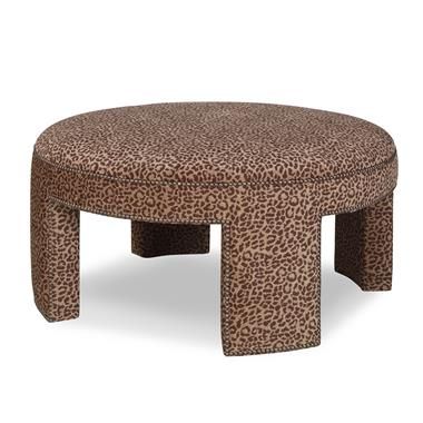 Durant Large Round Ottoman