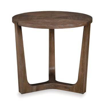 Bowery Place Chairside Table - Bowery Cerused