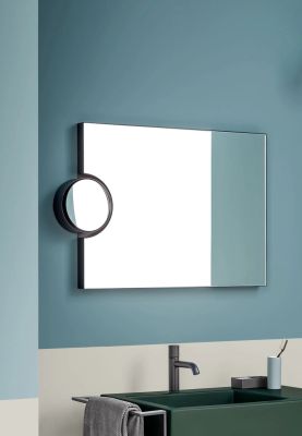 Polifemo mirror with led light with switch