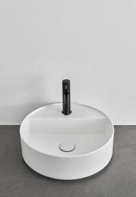 Shui Comfort round washbasin, with one hole 45