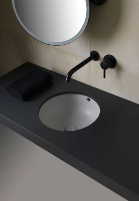 Undercounter round washbasin