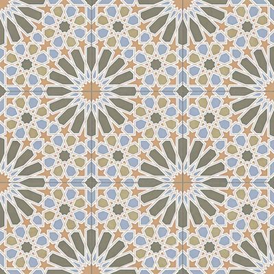 Alhambra Green Natural 60X60