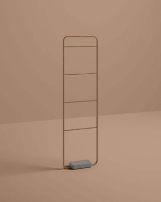 SUEDE VALET STAND