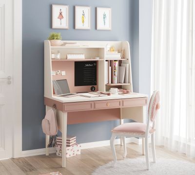 Elegance Study Desk (With Tall Study Unit)