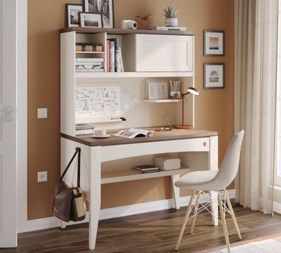 Lapel Study Desk (With Unit)