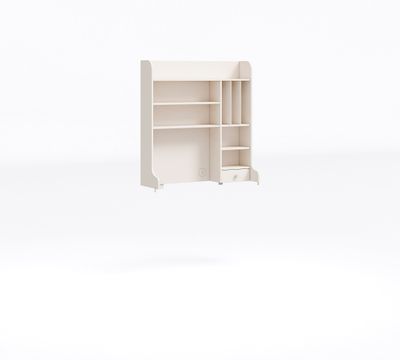 Varia Cream Tall Study Unit