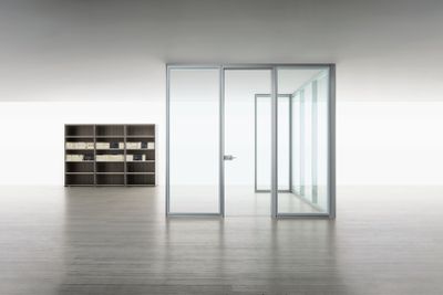 Sealed - office partition wall