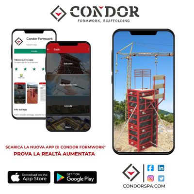 Casseforme e Ponteggi in AR: Condor presenta la sua nuova App