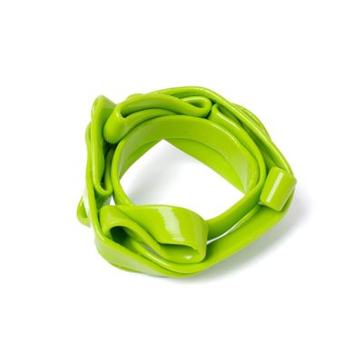 Ribbon Bracelet - Matt Lime