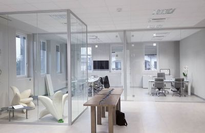 Idrawall glass wall
