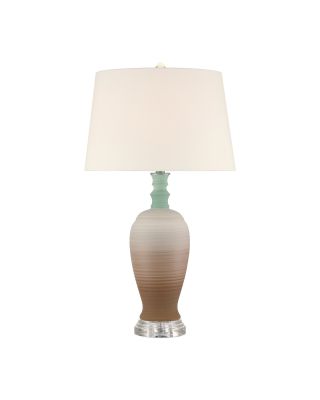 Happy 80's Brown & Pale Blue Table Lamp