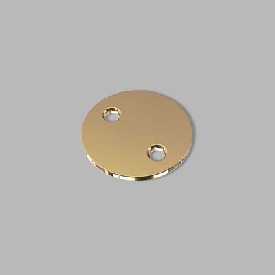 Blind escutcheon - brass