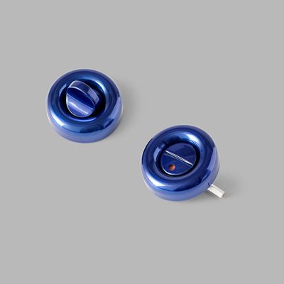Fat toilet indicator - electric blue