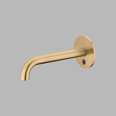 Built-in sensor tap 190 mm - PVD brass