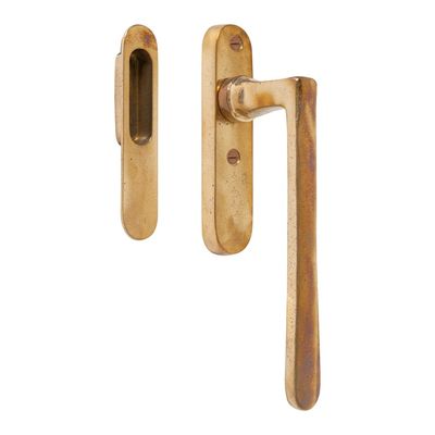 Door handle - Bronze Brut Poli (RBP)