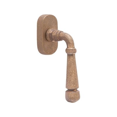 PIECE BEQUILLE DE FENETRE PH1830 /32 BRONZE BRUT (RB)