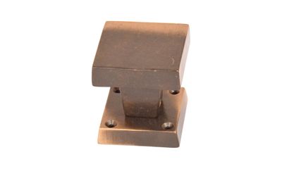 Knob PO12 - Mm Bronze Blanc (WB)