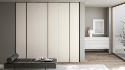 DR TO_ME - Wardrobe with grooved handle