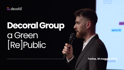 Decoral Group: 50 anni di finiture sostenibili su alluminio a Green [Re]Public - Decoral Group