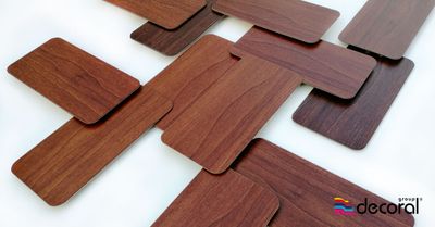 Nuove finiture effetto legno per alluminio e altri metalli. - Decoral Group