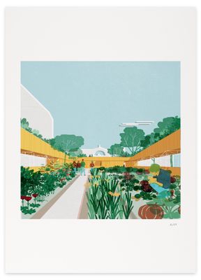 Shop the art print La Grande Boucle - Climax II by architect Matthieu Torres