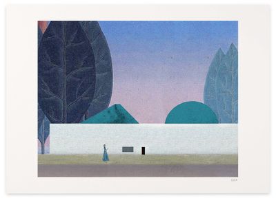 Shop the art print Street by architect Francisco Rocha