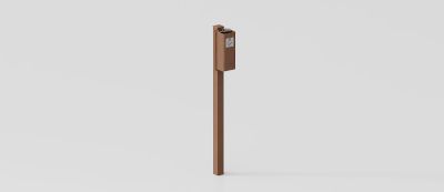 Freestanding Ashtray "Cenerino" with Column