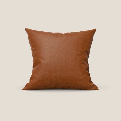 Aspen cushion in elegant fabric soft stain-resistant
