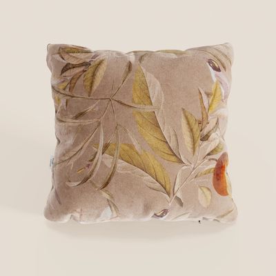 Lemon elegant collezione di cushions a fantasia in velvet water-repellent