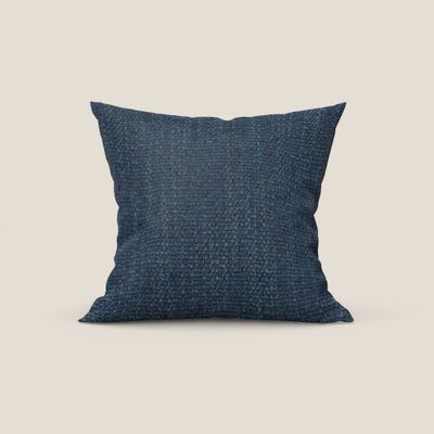 Levante cushion available in various colours in pregiato bouclé riciclato fresco dalla trama melangiata stain-resistant