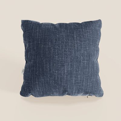 Lyon cushion available in various colours made in soft fabric intrecciato water-repellent