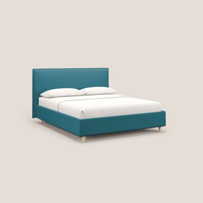 Costanza letto contenitore e sfoderabile in tessuto misto cotone impermeabile T13 antracite
