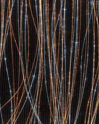 Organza Black Light Fusion – Ice+Gold